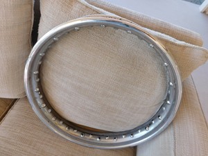 1960 S Dunlop 18 Steel Rear Rim 40 Spoke Vintage Mx Motocross Moto X Wm3 18 Big Ebay