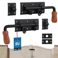 Kotarbau® Torriegel 280 Mm Rechts Links Set 2 St. TüRriegel Bolzenriegel Schloss