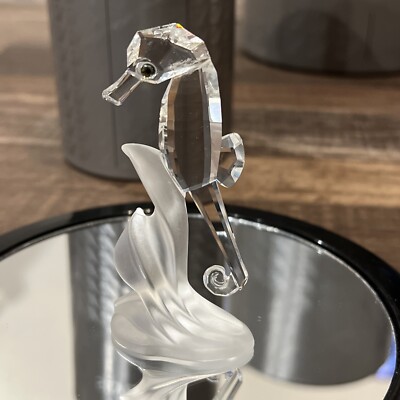 Swarovski Crystal 168683 Sea Horse 7614NR080000 Original Box | eBay