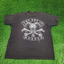 Thy Art Is Murder Skull Black Unisex Shirt Adult Cotton Tee BL2.246