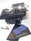 NEW OVAL LIFE by TIFFANY LUNETTES T482 C.1 PLATINUM GOLD EYEGLASSES 52□19 FRAMES