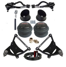Ridetech Strongarms With Airmaxxx Front Air Ride Kit Fits 195864 Impala Ridetech Strongarms With Airmaxxx Front Air Ride Kit Fits 195864 Impala