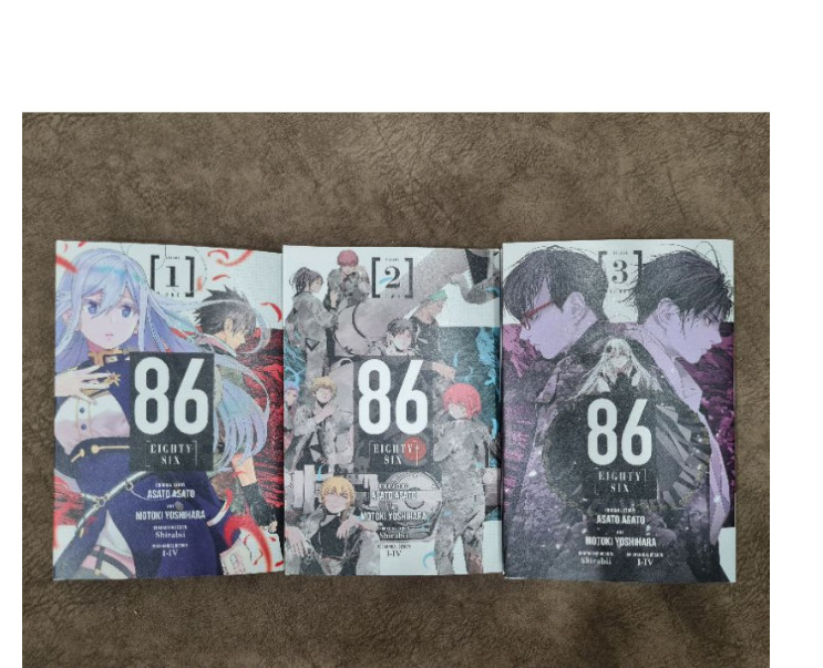 BUNDLE 86--EIGHTY-SIX vols 1-3 by Asato Asato; Motoki Yoshihara