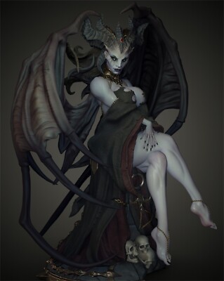 1/24 Resin Demon Queen Unpainted Unassembled td-4464 | eBay