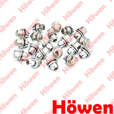 Howen 20x Edelstahl Radmuttern für Land Rover Discovery | Range Rover und