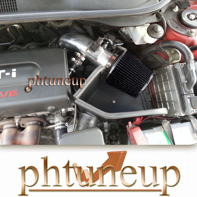 BLACK FIT 2007 2008-2009 TOYOTA CAMRY 2.4 2.4L I6 HEATSHIELD COLD AIR INTAKE KIT