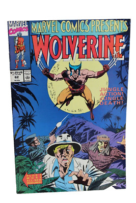 Marvel Comics Presents #62 Wolverine Deathlok Scarlet Witch 1990 F-/F