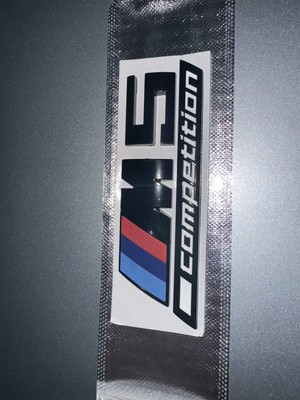 Genuine OE BMW M5 Competition F90 Trunk Lid Emblem 51148078714 for 