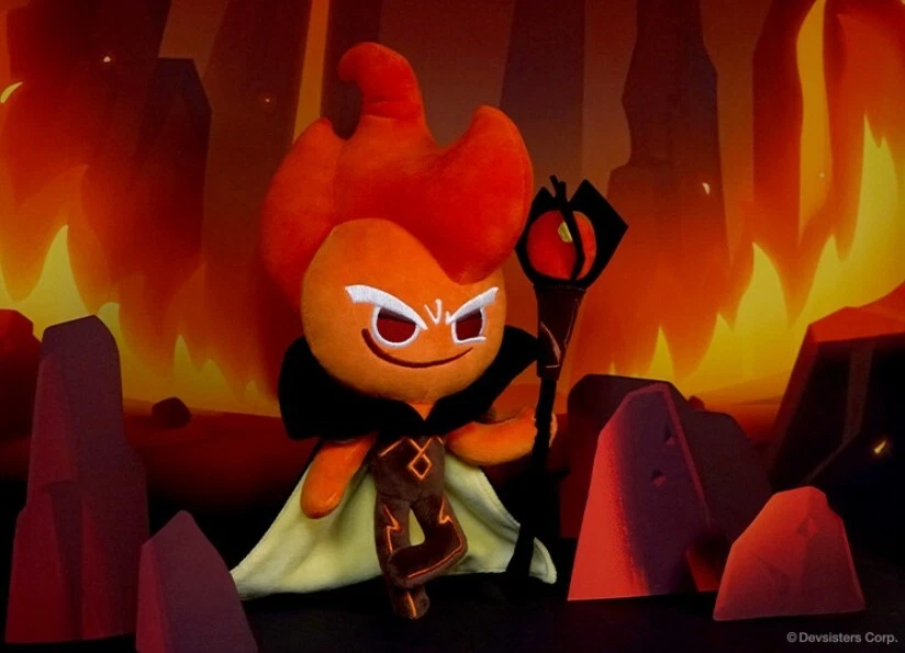 Cookie Run MUST BUILD! Fire Spirit Cookie Doll Plush doll - Image 3 of 4
