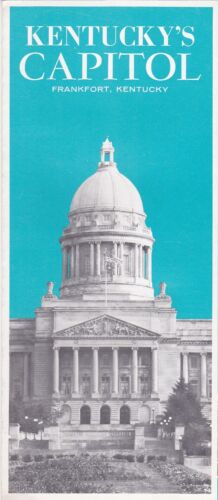 1970's The Kentucky State Capitol Building Promotional Brochure - Picture 1 of 1