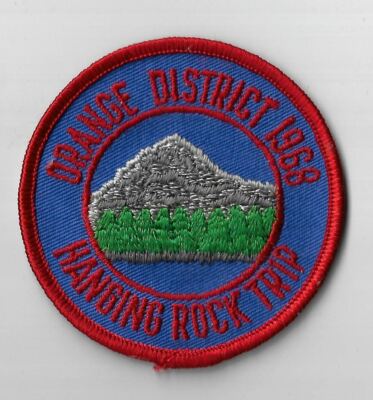 1968 Orange District Hanging Rock Trip RED Bdr. [ND-1503]