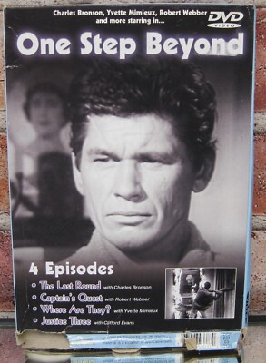 Sci-Fi TV One Step Beyond Charles Bronson DVD Sealed 4 Episodes Supernatural