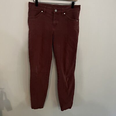 Kuhl Women's Burgundy Skinny Pants Size Hiking Outdoors