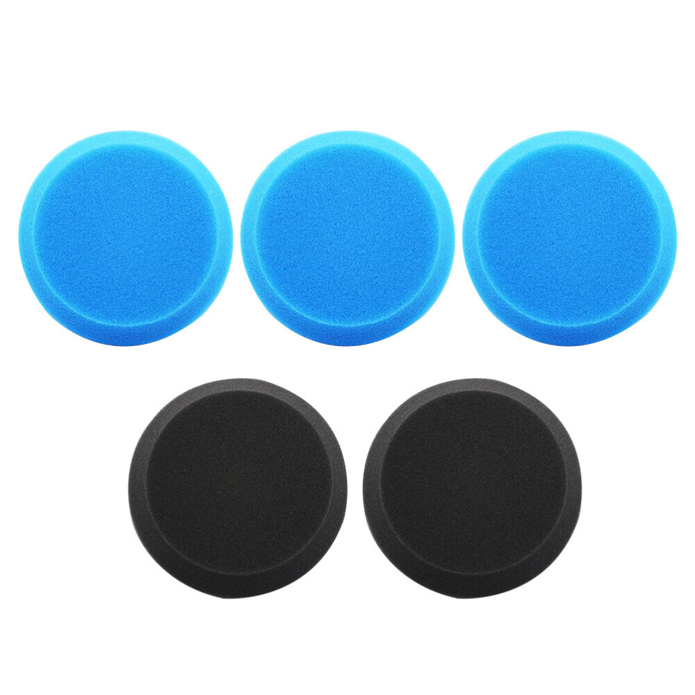 5 Pcs Accessories Round Hand Sponge Car Polishing Trustworthy