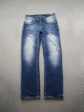 CJ Black Premium Flap Pocket Jeans Bootcut Leg Mens Size 30x32 Stretch