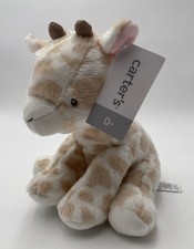 NWT Carters 2016 Tan Brown White Giraffe Plush Baby Toy Stuffed Animal 67080