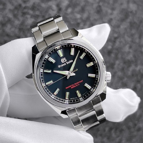Seiko Grand Seiko Sport Collection 9F Quartz Steel Black Dial 40mm - SBGX343 - - Picture 3 of 9