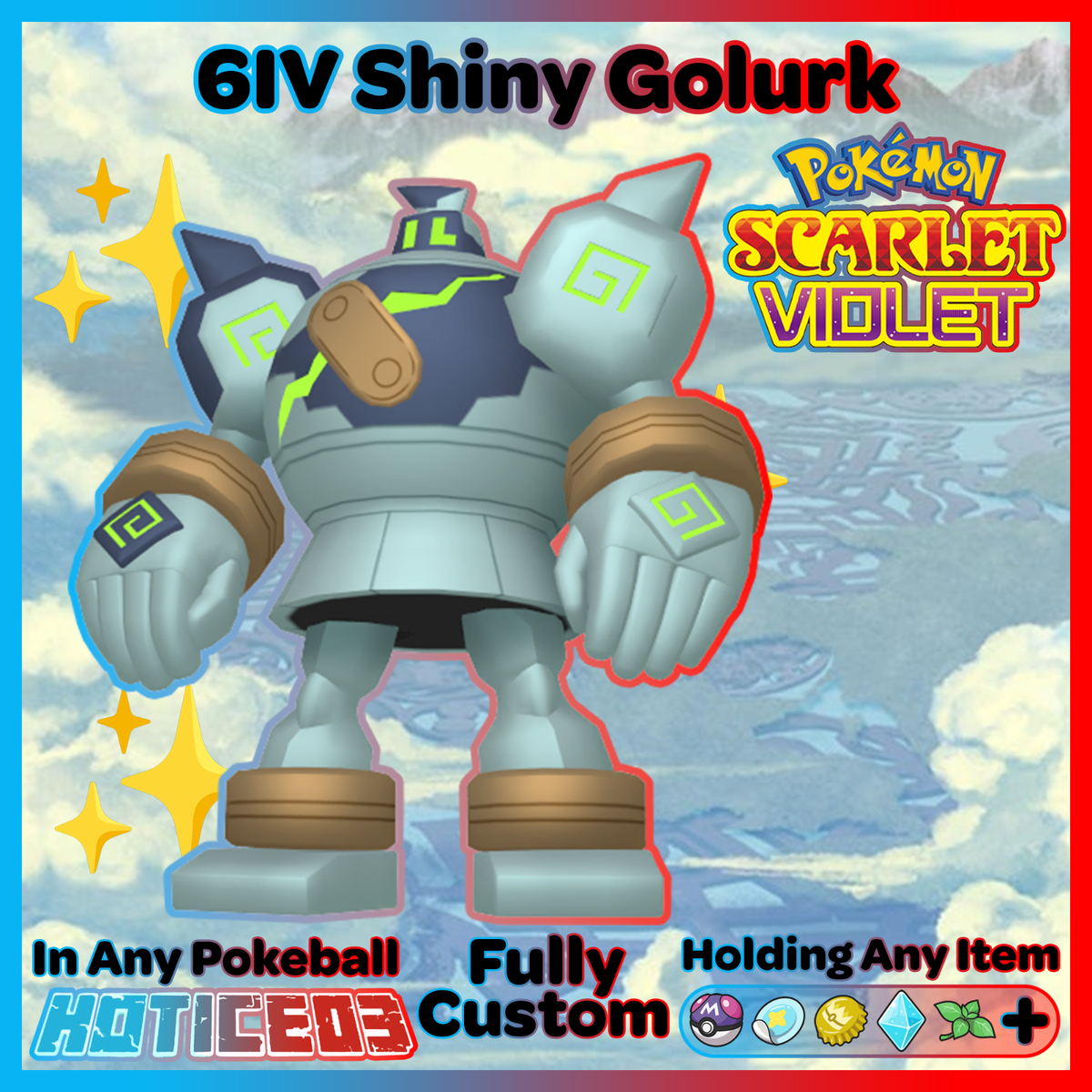 shiny golurk pokemon card CGC 9 Gold (Graded Card) Psychic Psychic Golurk Boundaries Crossed SECRET RARE