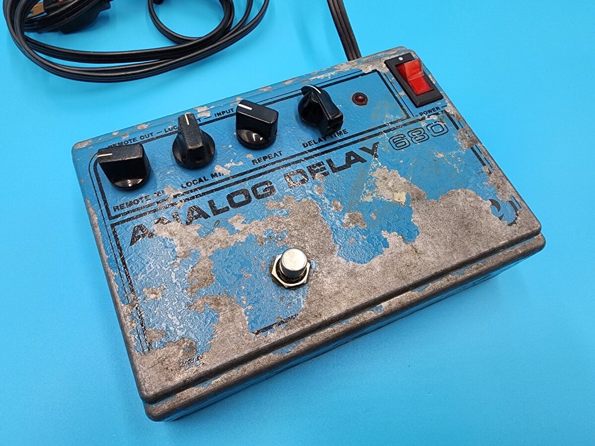 Rare Vintage 80s DOD Analog Delay 680 Guitar Effect Pedal Rare Vintage 80s DOD Analog Delay 680 Guitar Effect Pedal