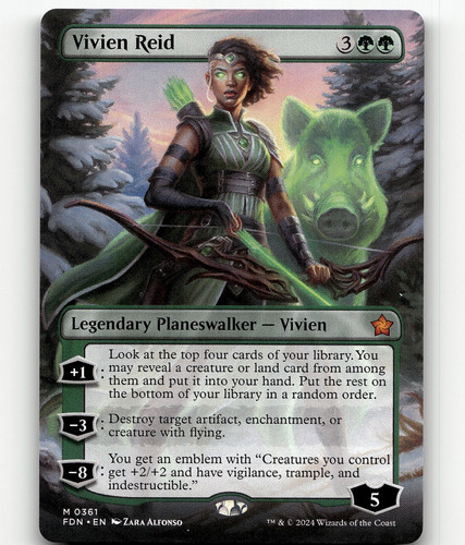 Vivien Reid - Foil Promo M19 NM MTG | eBay