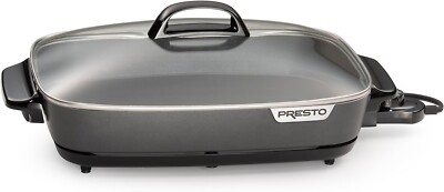 Presto 16-Inch Slimline Electric Skillet w/Glass Cover - Nonstick (FreeShipping)
