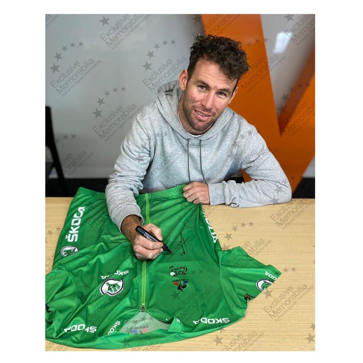 Maillot Vert Cavendish Tour De France 2021 Signé - Le Coq Sportif, Taille?