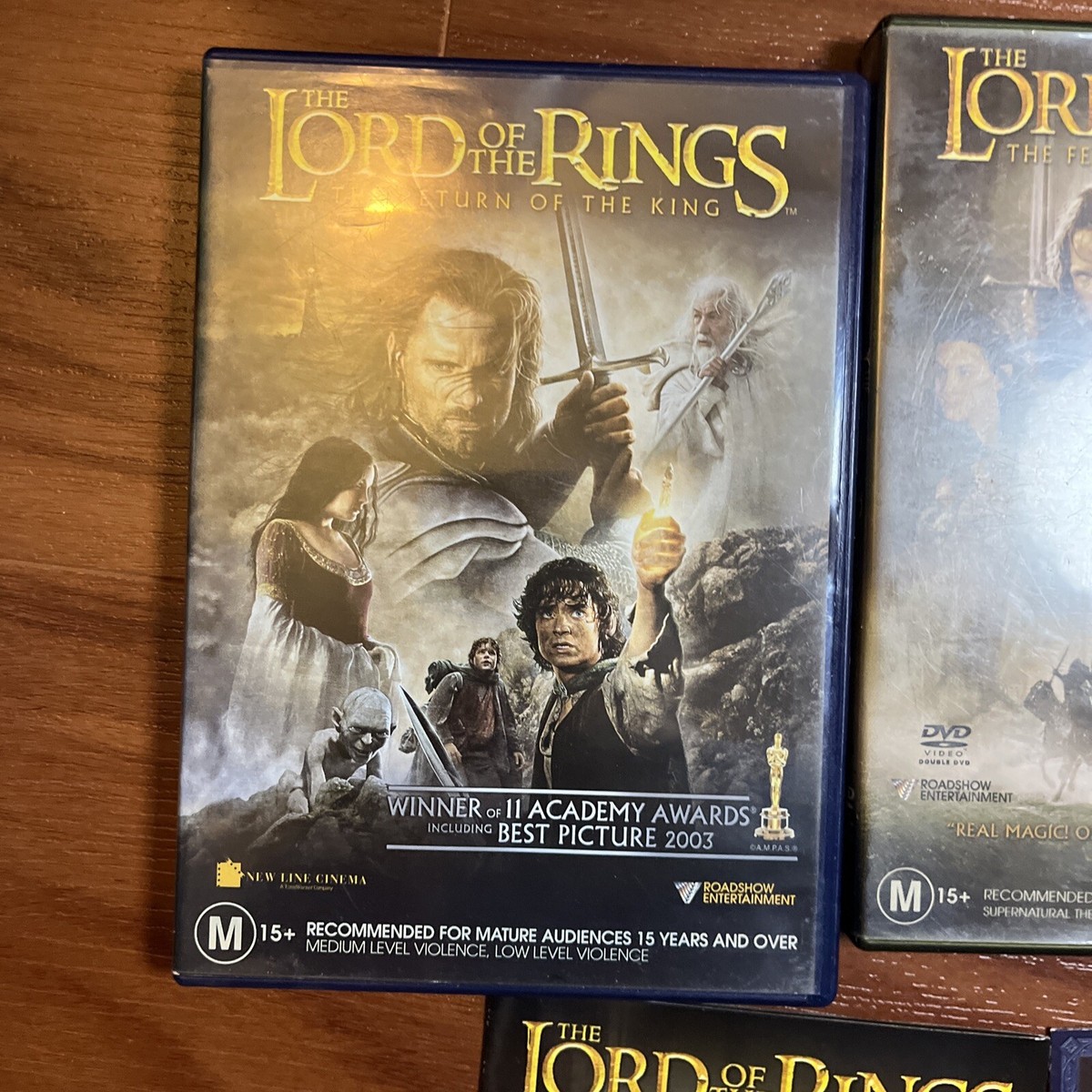 The Lord Of The Rings - Trilogy 3 Movies (DVD, 6-Disc