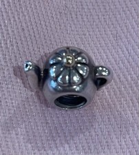 Pandora Teapot -Two Tone 14 Carat Gold-Retired 70250