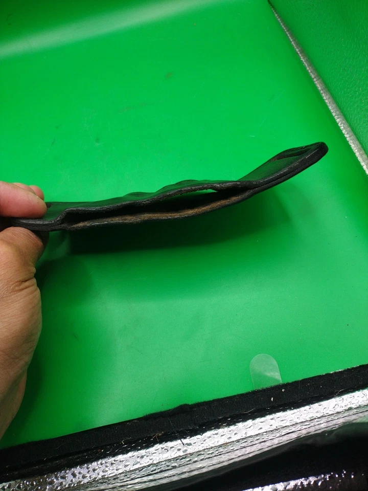 Porta-armas Don Hume cinto deslizante couro direito preto - Imagem 3 de 4