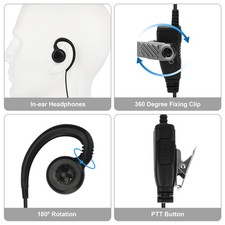 Auriculares Bluetooth Para Casco De Moto OBEST | Bluetooth 5.3 | Reducción De Ruido | 16h Música | Fáciles De Instalar