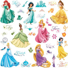 Disney Princess Royal Debut Peel and Stick Wall Decals , RMK2199SCS