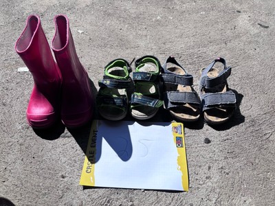 Kinderschuhpaket Größe 25 (3 Paar Schuhe)