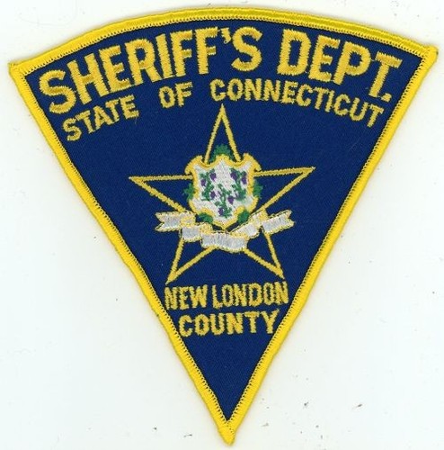 CONNECTICUT CT NEW LONDON COUNTY SHERIFF NICE SHOULDER PATCH POLICE | eBay