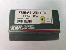 BBR  MODELS  1/43  FERRARI  250 GTO STREET 1962 RED
