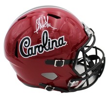 Sterling Sharpe Signed South Carolina Gamecocks Speed Full Size Script Helmet