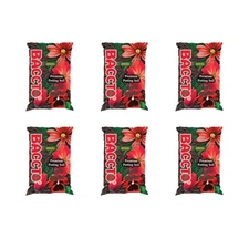 Michigan Peat Baccto All Purpose Potting Soil with Perlite, 25 lbs (6 Pack)