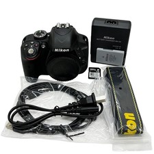 Excellent Nikon D3300 24.2MP Digital Camera with 18-55mm Lens Fully Working