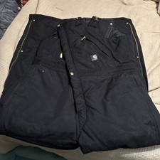 Carhartt Extremes Yukon Arctic R33 Quilted Insulated Bib Overalls Men's 40 x 36