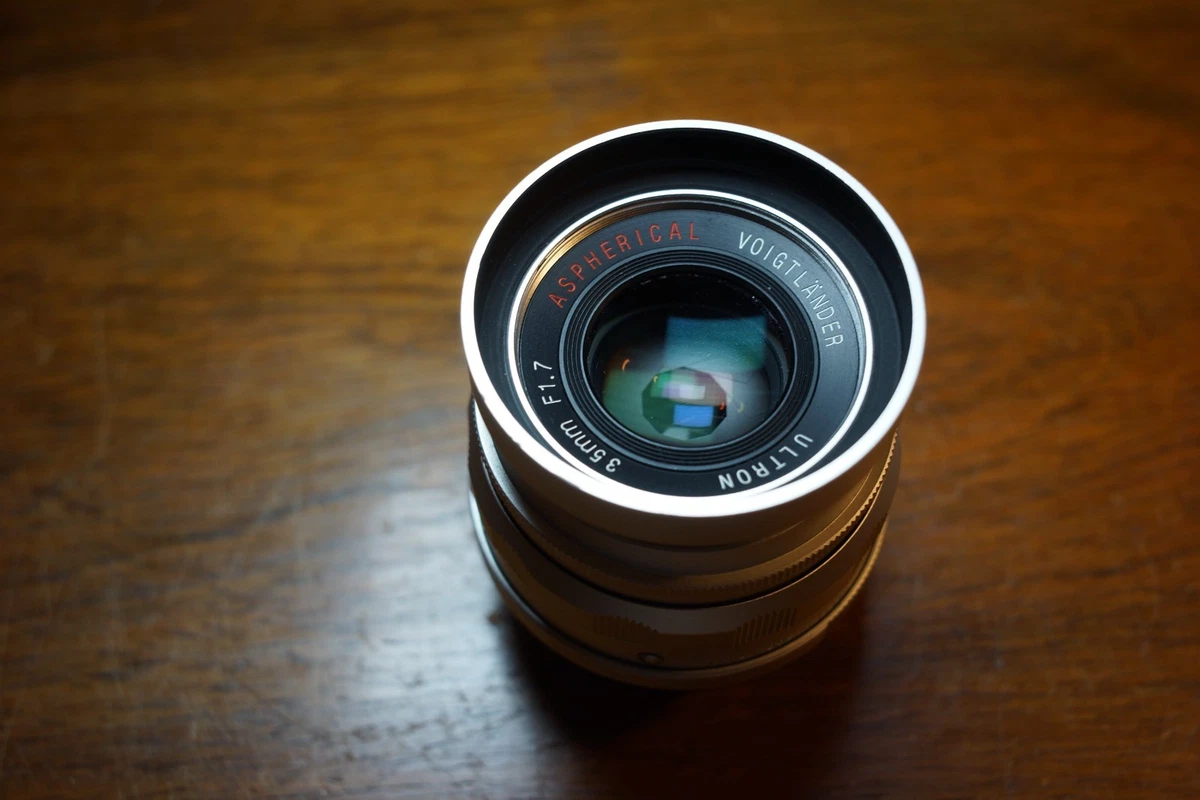 Voigtländer Camera Lenses 35mm Focal f/1.7 Maximum Aperture for