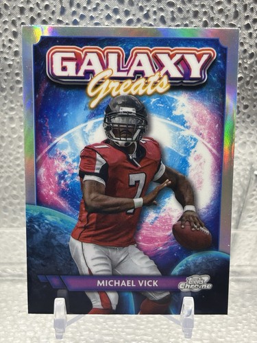 Michael Vick #GG-2 2024 Topps Cosmic Chrome Galaxy Greats card