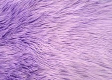 Lilac Shaggy Faux Fur Fabric Upholstery Drapery Decor 60 Inch Wide By The Yard