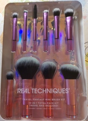 Real Techniques Travel Fantasy Mini Pinsel Kit Make-up Pinsel - für Augen und Gesicht