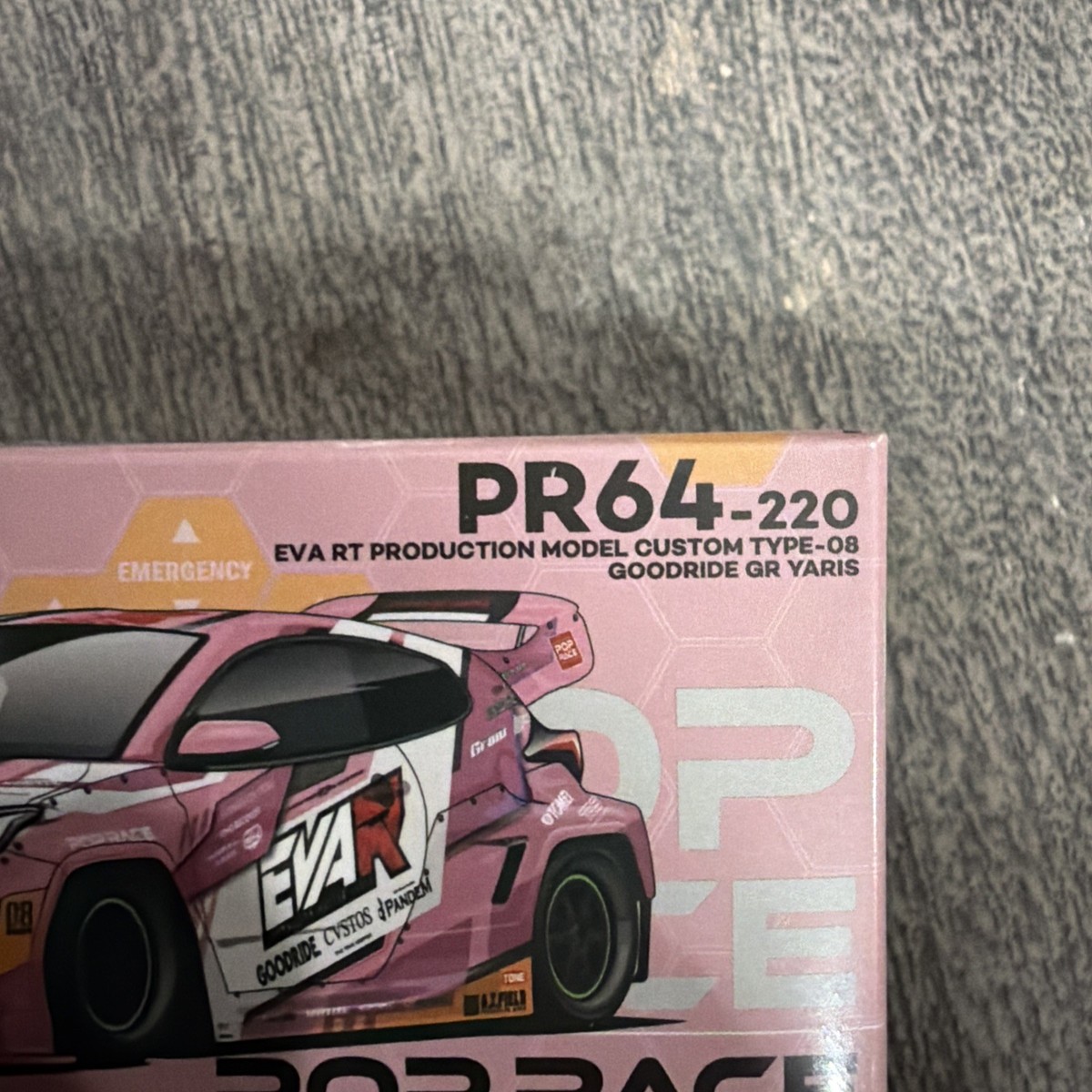 Pop Race PR64-220 EVA RT Production Model Custom Type-08 Goodride