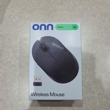 New Sealed Black Wireless 5 button mouse 1600 DPI surf onn - Battery Included