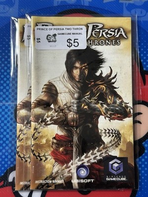 Prince of Persia: The Two Thrones (Authentic Manual Only) for Nintendo GameCube