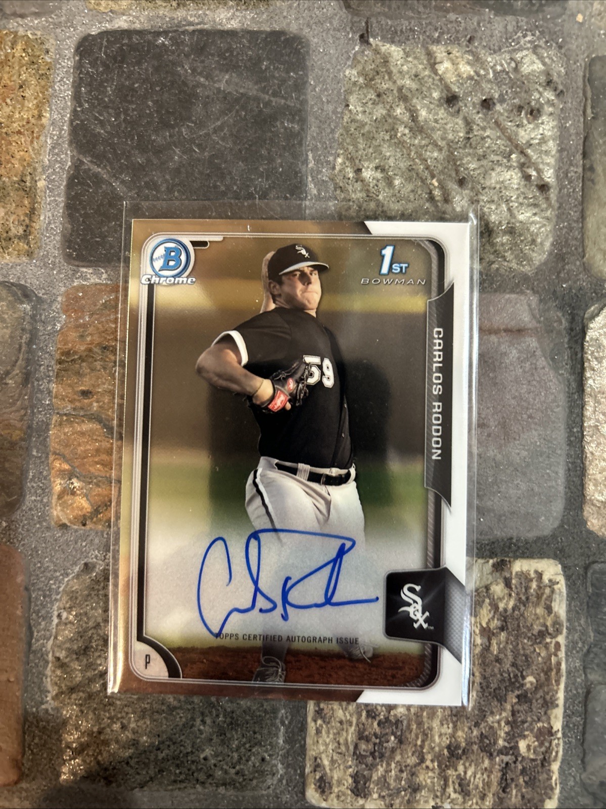 2015 Bowman - Chrome Prospects Autographs Carlos Rodon #BCAP-CR (AU, RC)