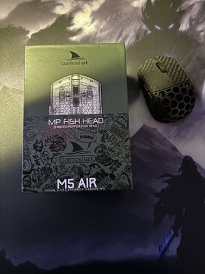 Darmoshark M5Air Mini Wireless Gaming Mouse, Tri-Mode 8K Bluetooth Mouse 30000DP
