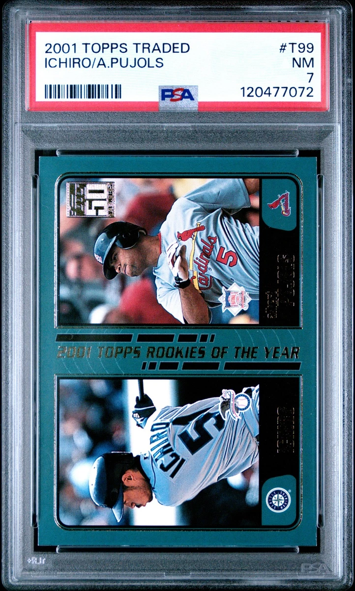 2001 Topps Traded & Rookies - Albert Pujols Ichiro Suzuki #T99 for