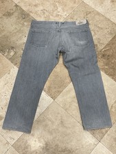 Stone Island Denim Light Wash Gray Cotton Jeans Pants Size 40