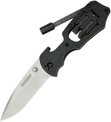 Kershaw Select Fire Folding Knife Black Linerlock 3.25in